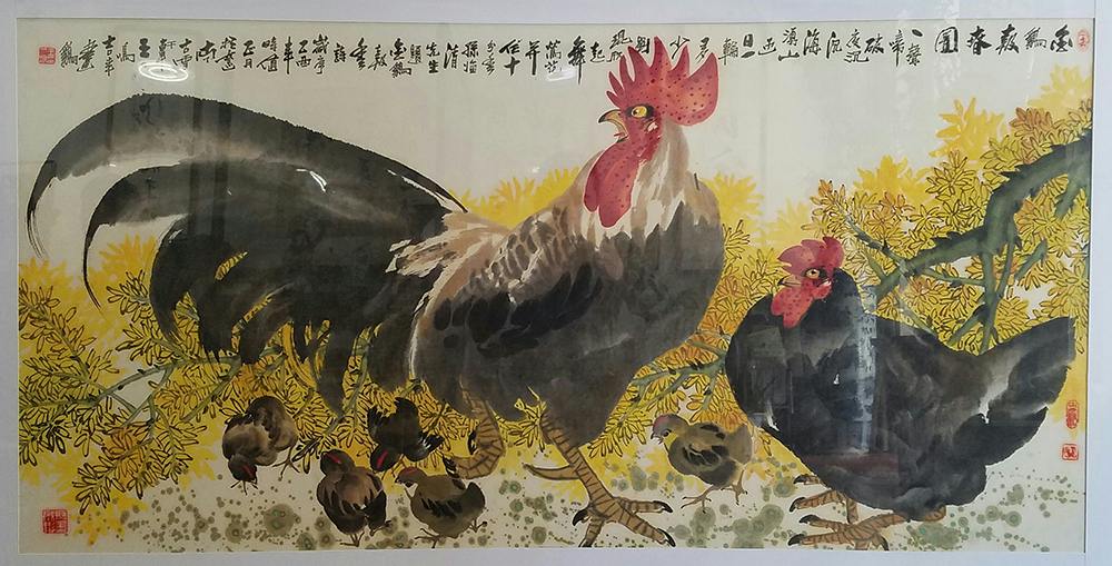 王一鸣的国画作品